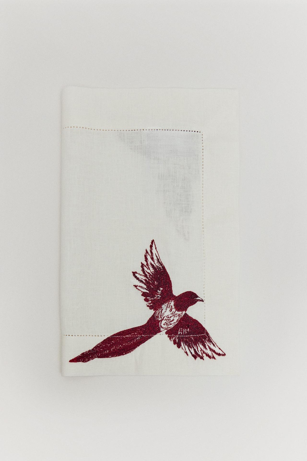 THE FORKING PLACEMAT — Red