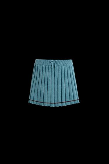 STRICKROCK MIT FALTEN HARRY LAMBERT FOR ZARA X DISNEY - Blau von Zara
