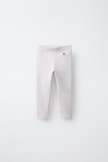 RIBLEGGING MET LABEL - Zand / Gemêleerd van Zara - Afbeelding 0