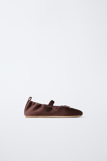 BAILARINA LAZO LIMITED EDITION - Rojo Burdeos de Zara
