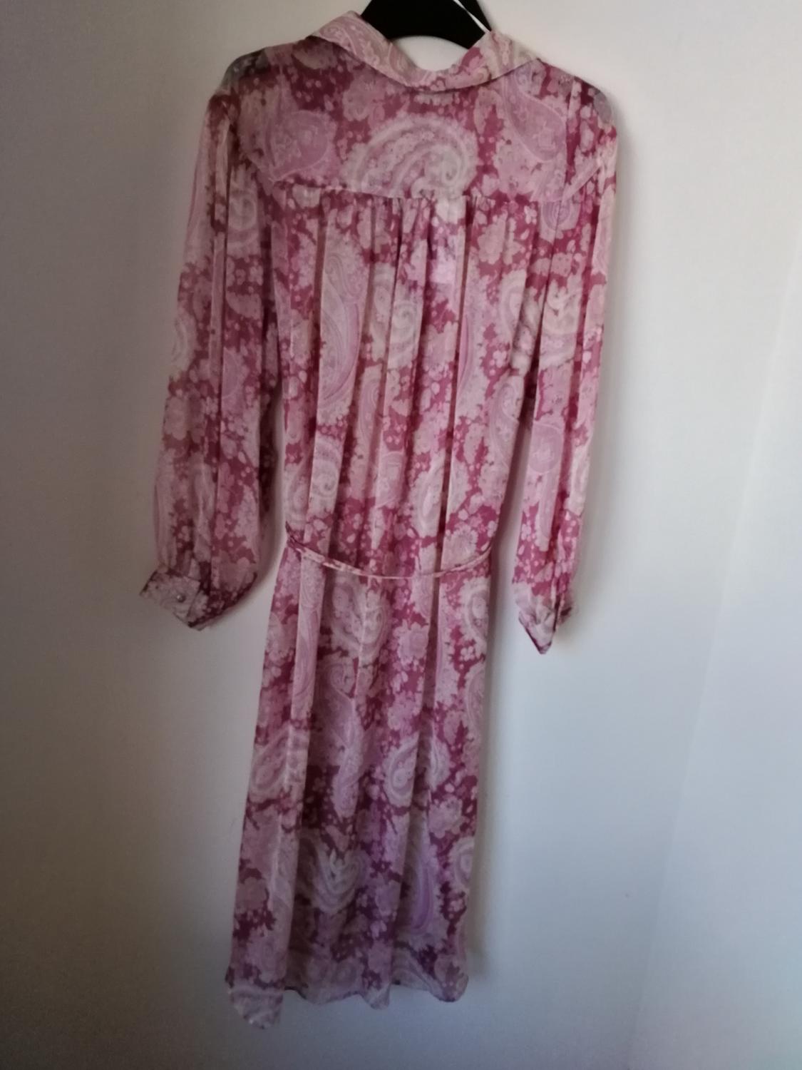 LONG PAISLEY PRINT OVERSIZE BLOUSE - Image 2
