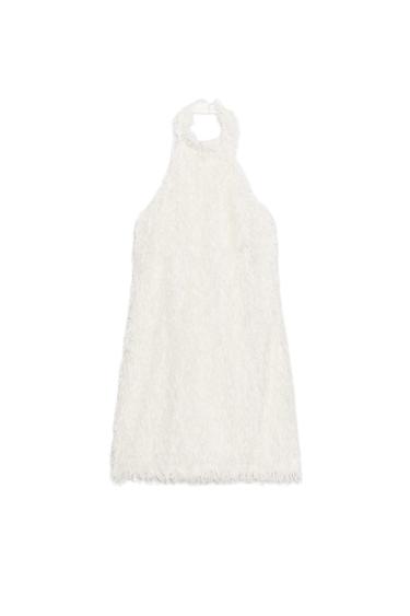 VESTIDO MINI PUNTO FLECOS