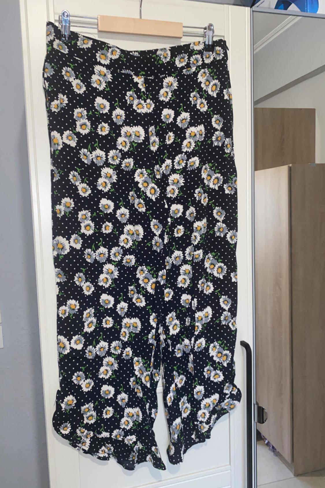 DAISY PRINT TROUSERS