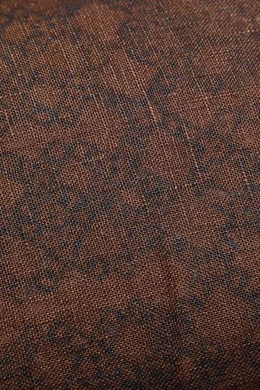 LINEN CUSHION COVER - Brown by Zara - Image 2