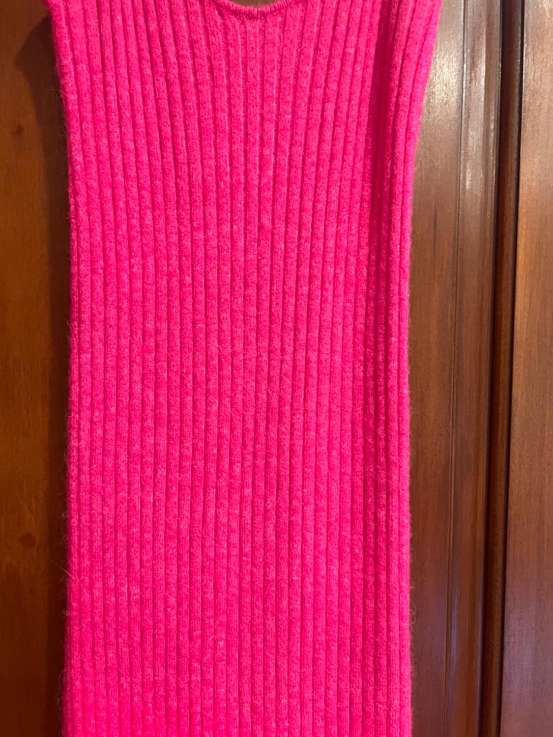 WOOL ALPACA BEADED STRAPPY DRESS - Image 2
