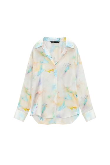 FLOWING TIE-DYE SHIRT