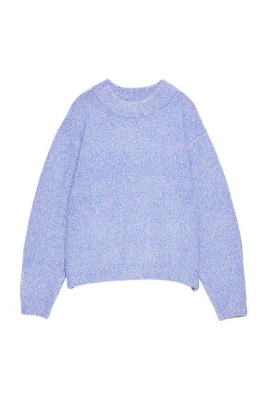 BLOCK COLOR KNIT SWEATER