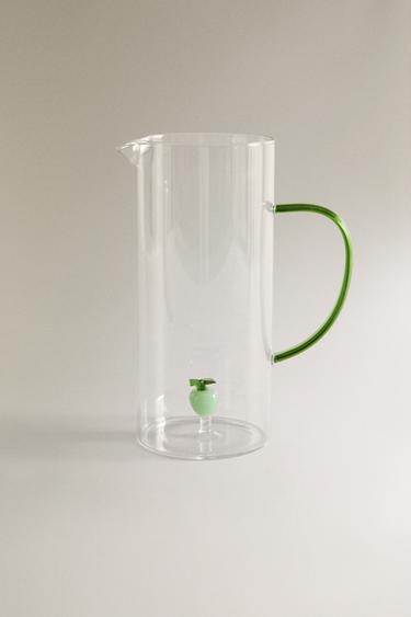 GLASS JUG WITH APPLE HANDLE -  by Zara - Image 0