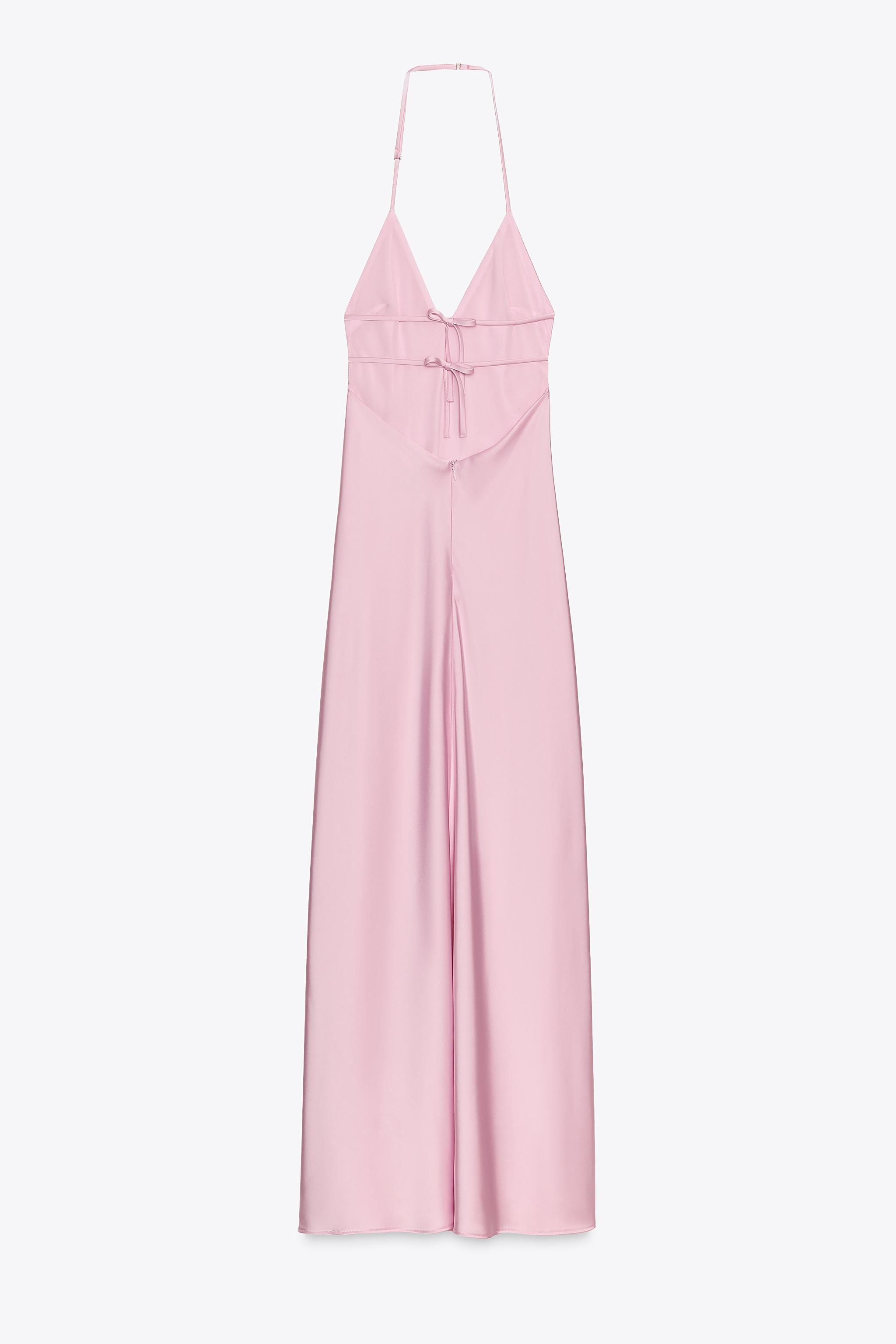 ROBE MIDI SATINÉE
