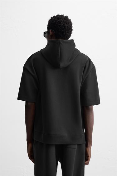 TECHNICAL HOODIE - Black by Zara