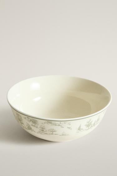 TOILE PORCELAIN BOWL — Grey 2