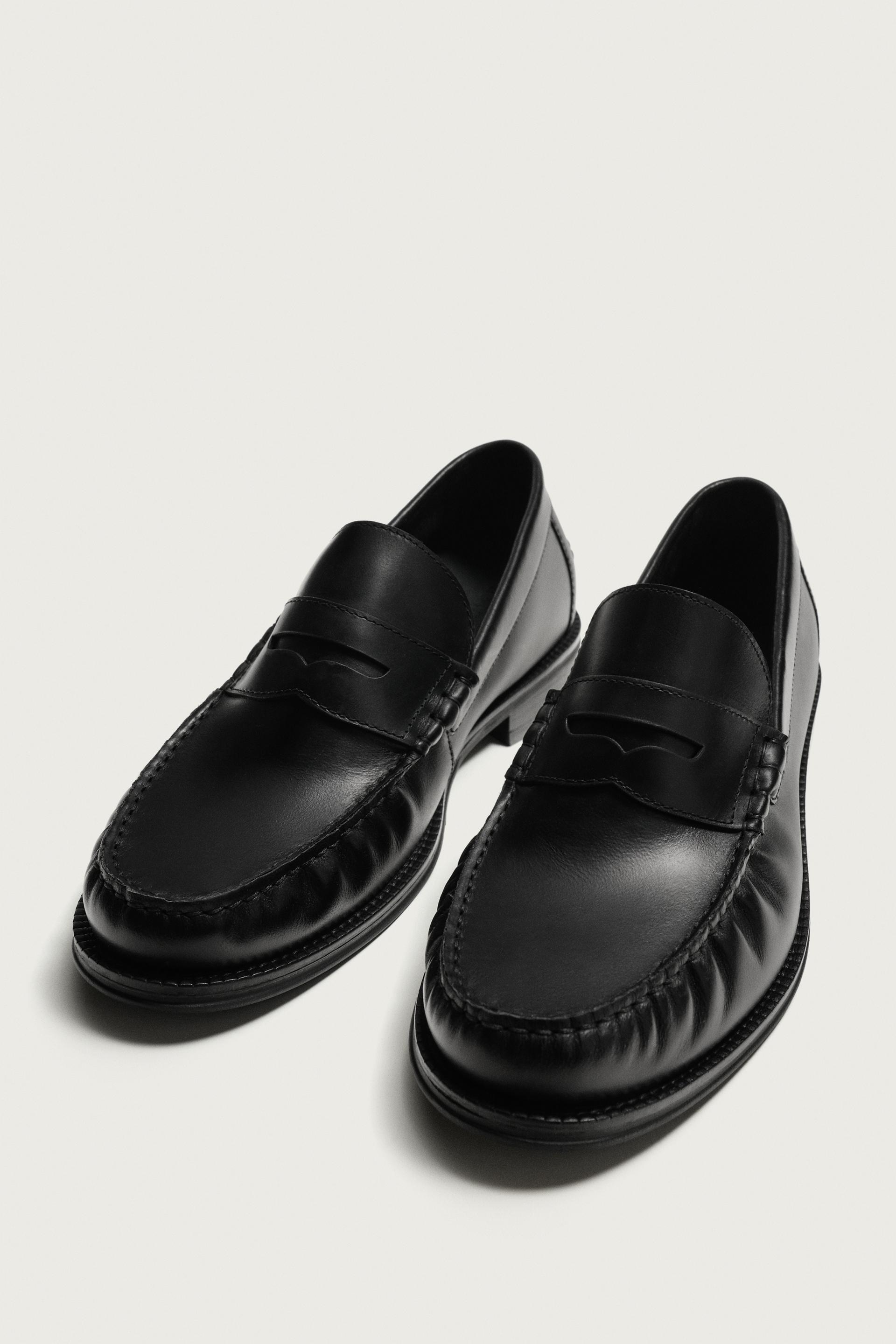 Leather Penny Loafers - Image 5