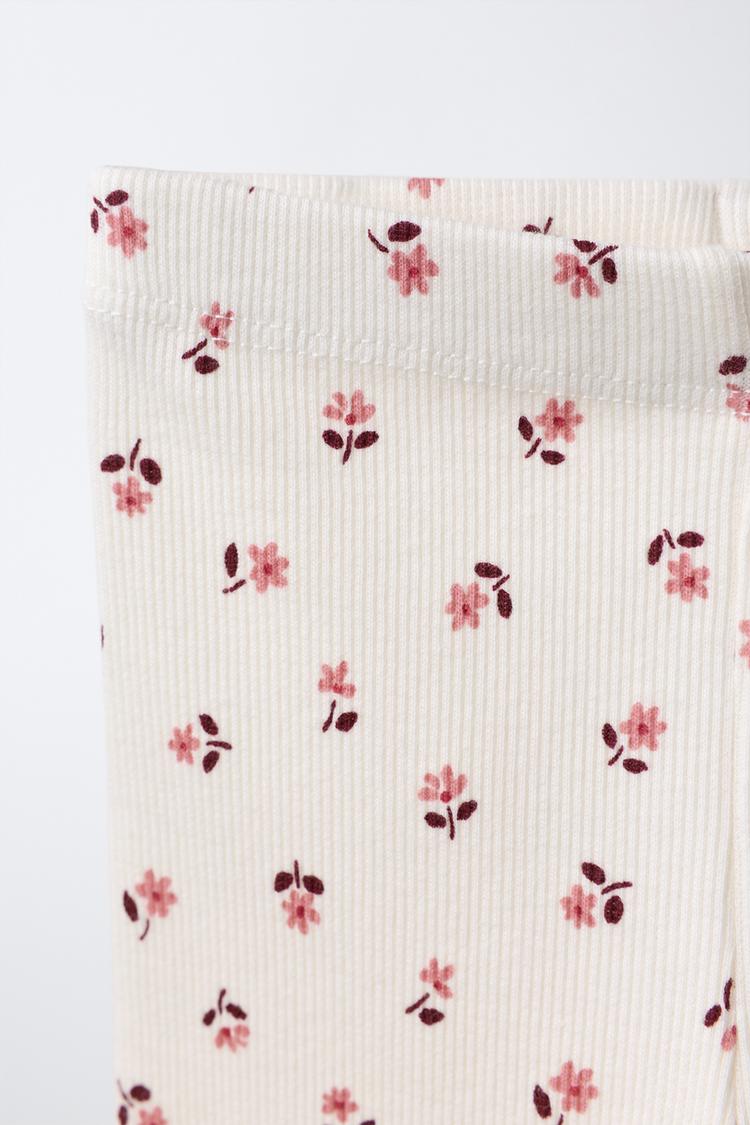 Leggins con estampado floral 3