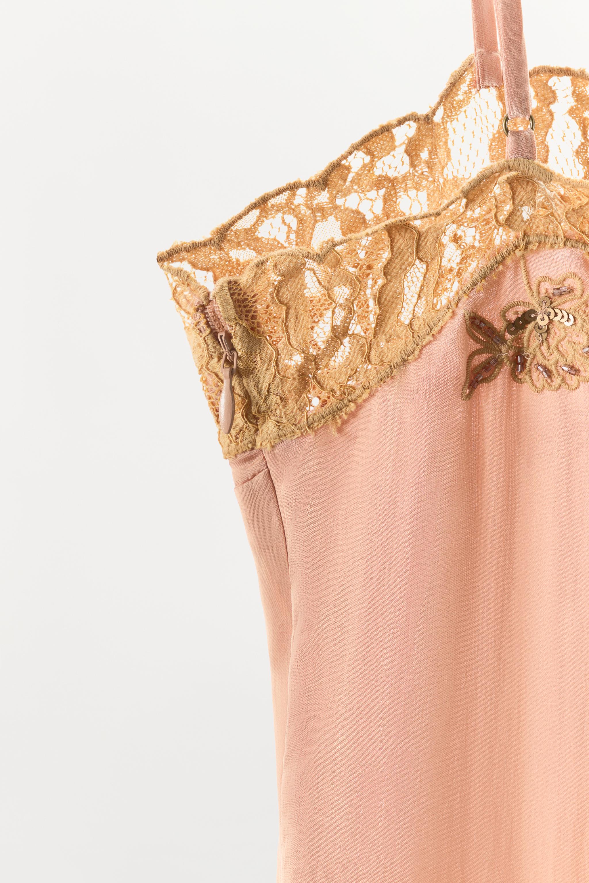 EMBROIDERED SATIN EFFECT BODYSUIT