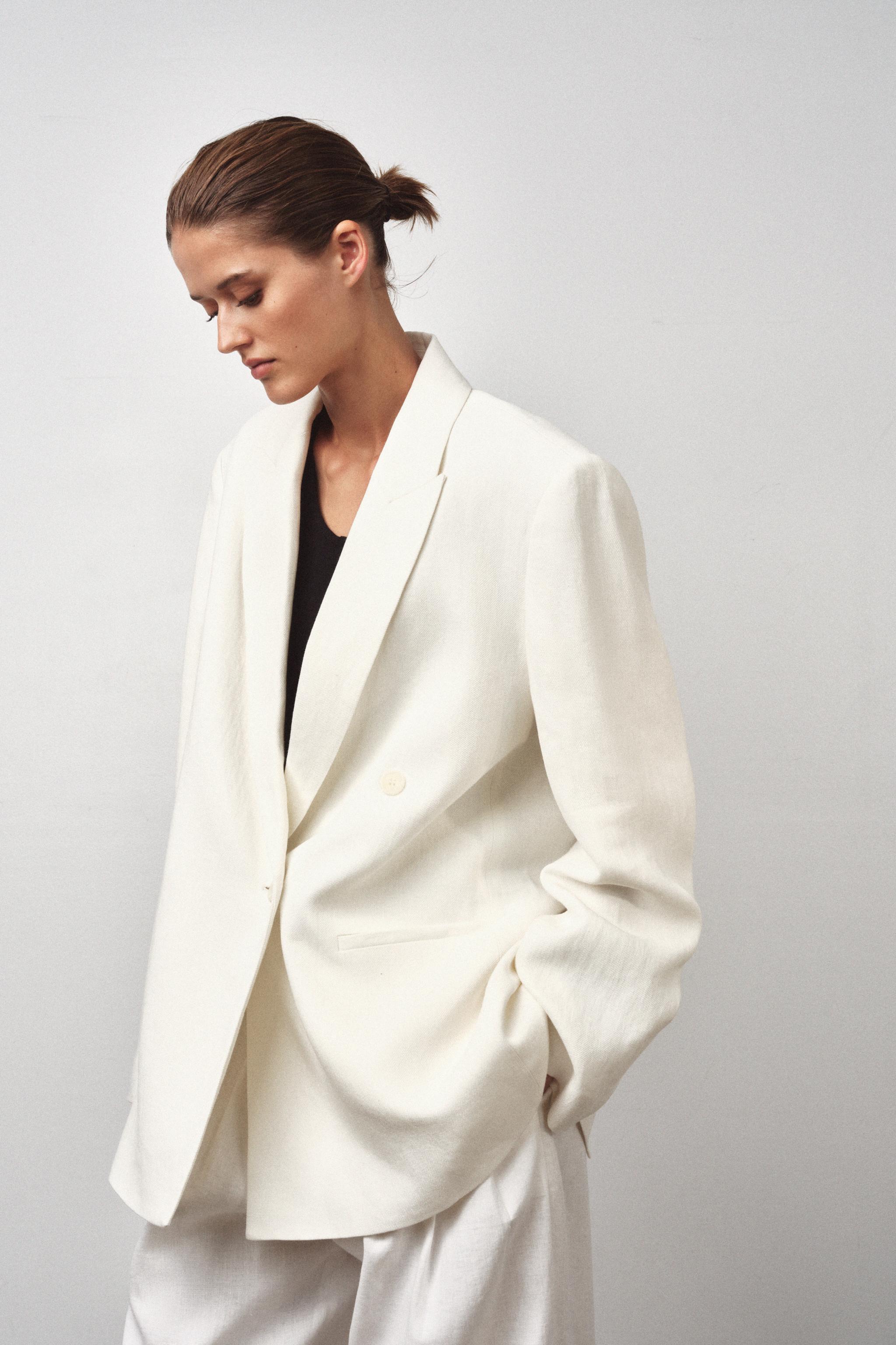 アウターその他 MSGM Woman Blazer White 3842MDG07 257307 02 Blazer - MSGM Official