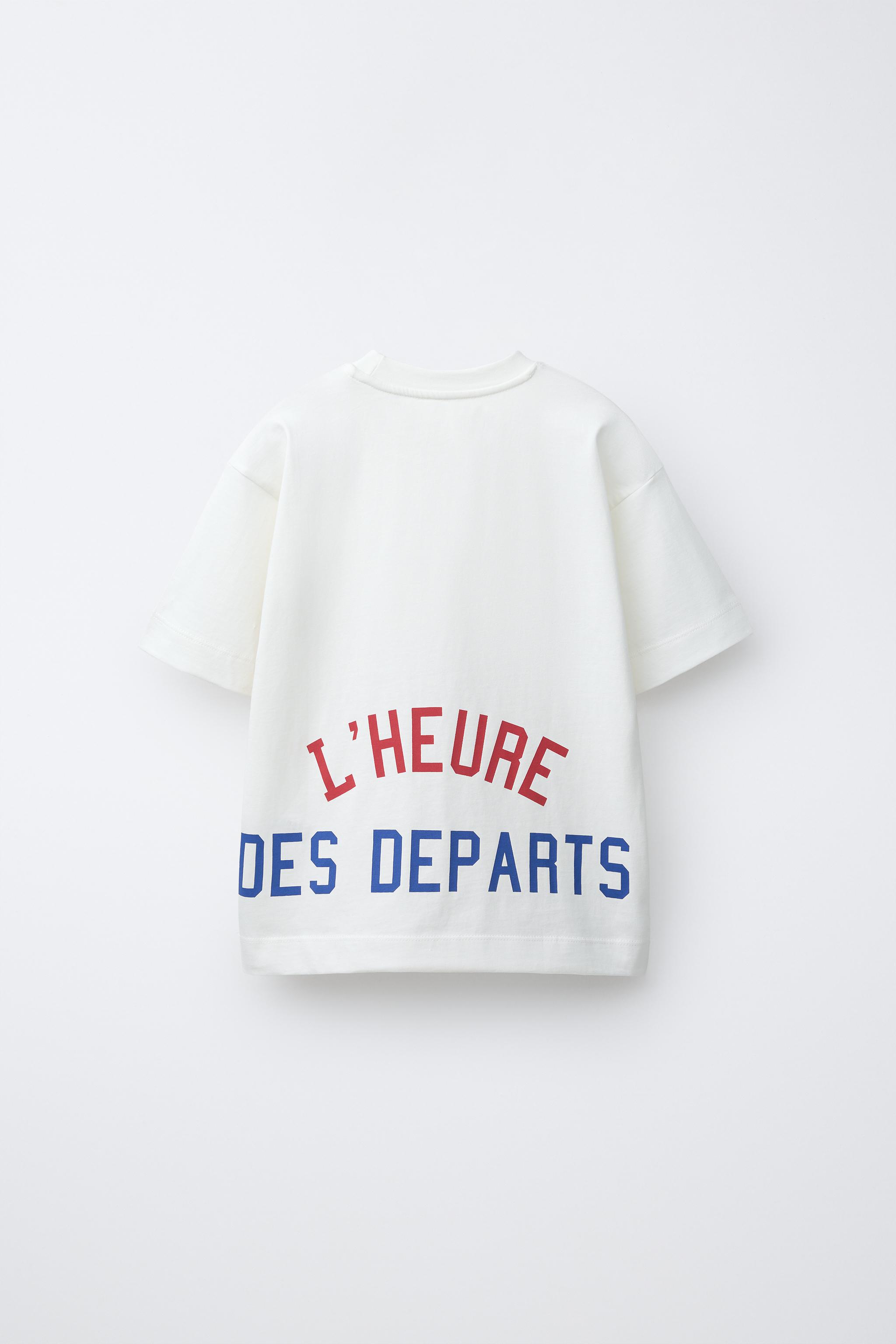 T-SHIRT JOGGING À INSCRIPTION