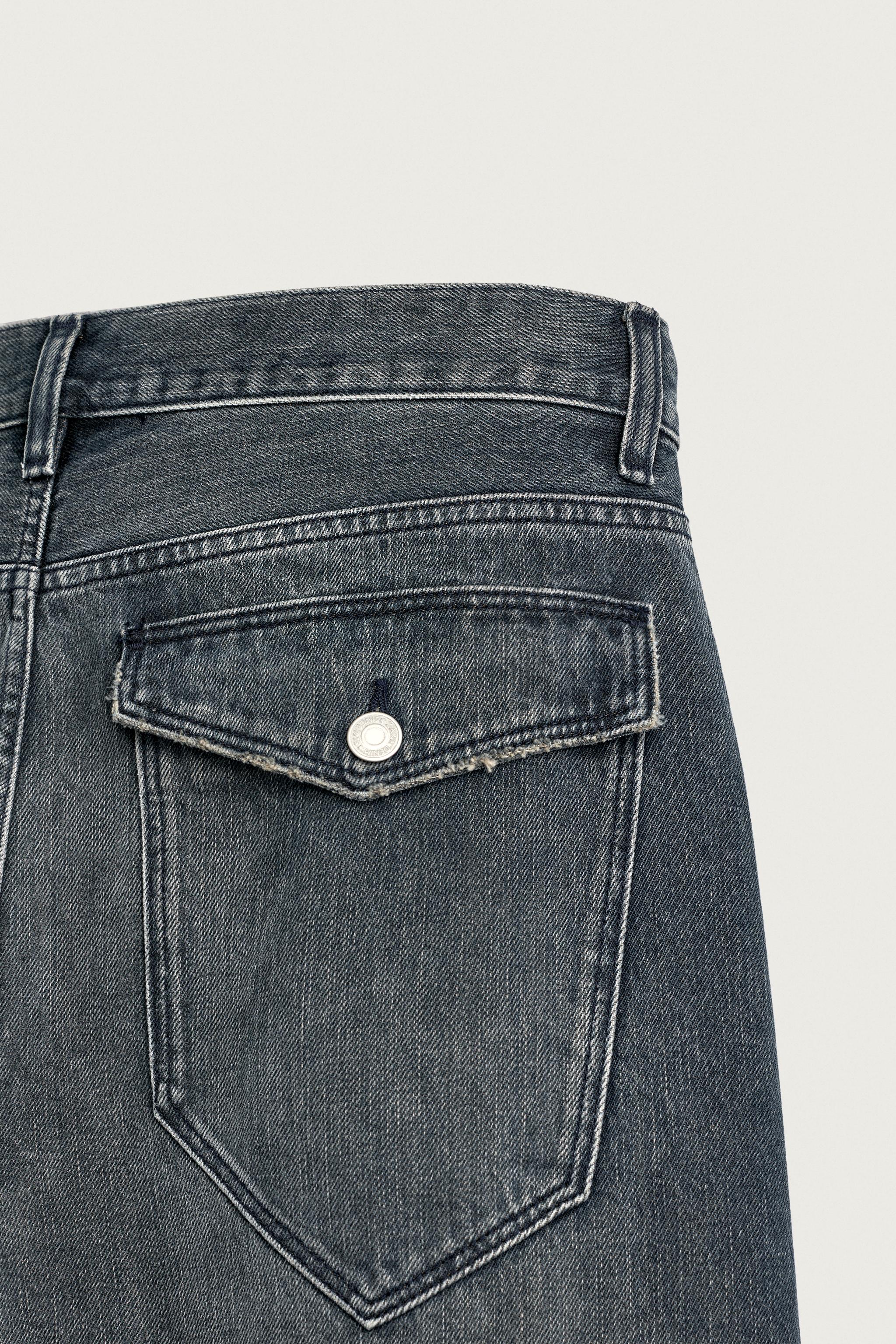 JEANS LOOSE FIT COSTURA GIRADA