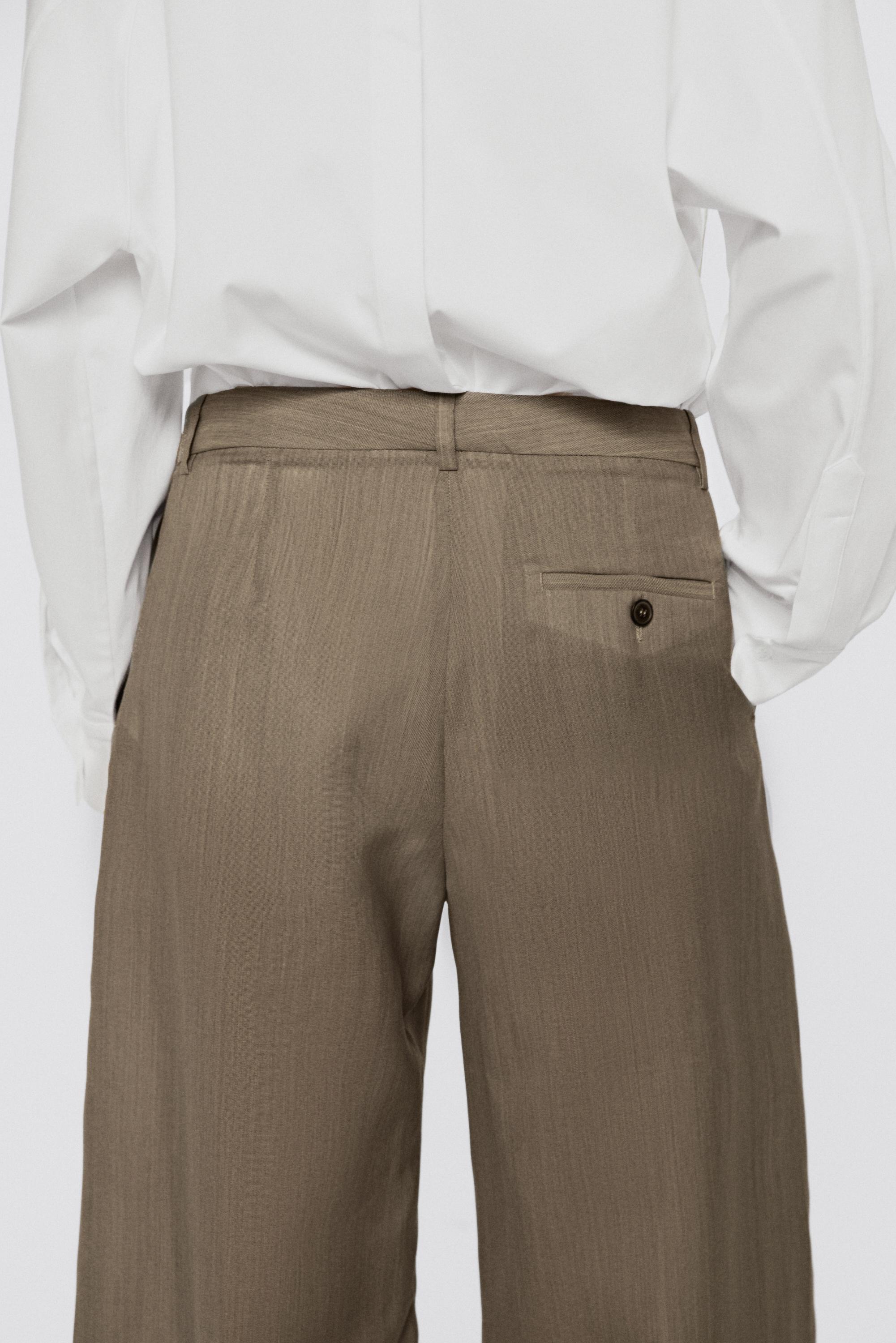 Wide-leg side seam pants - LIMITED EDITION