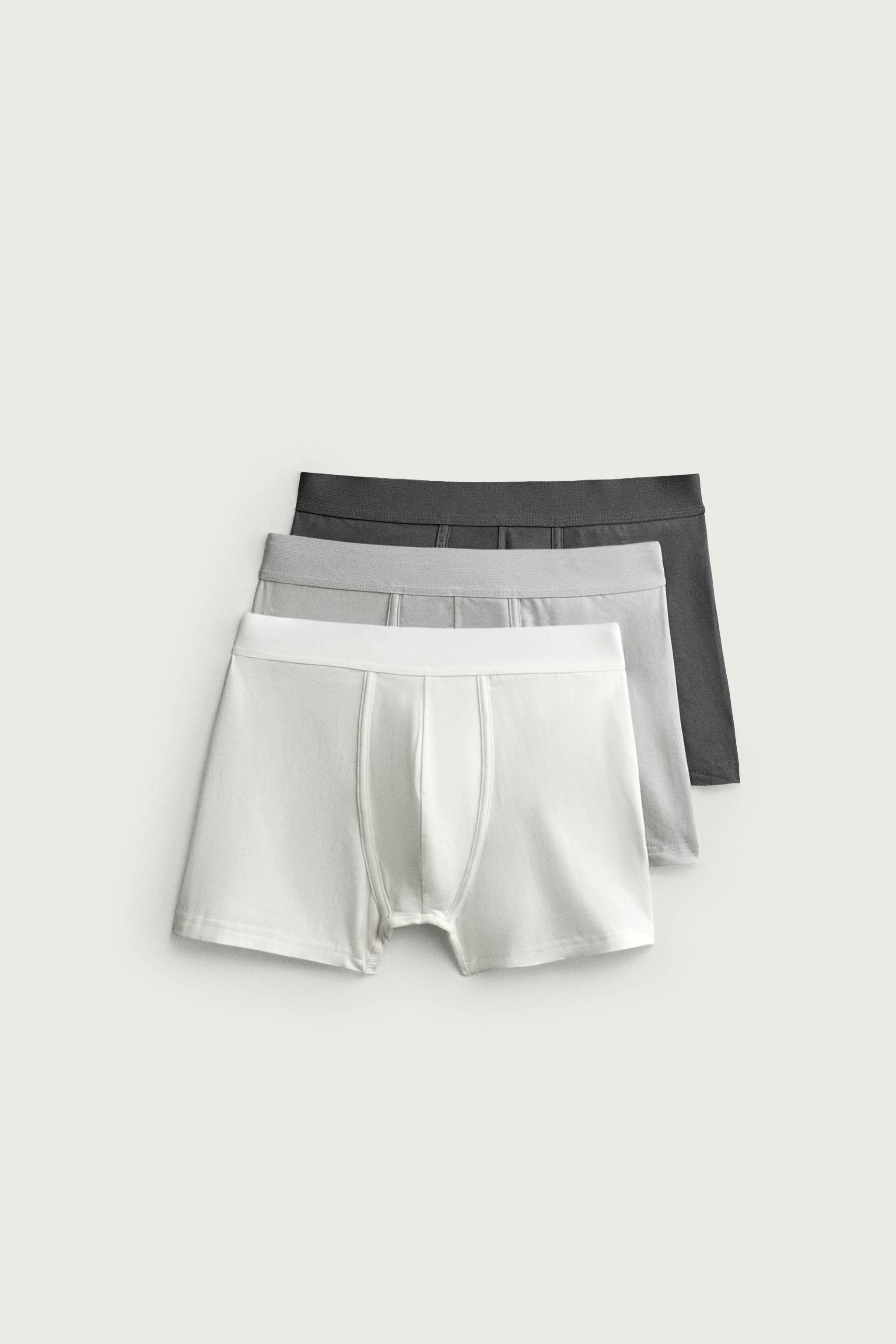 Zara 3'LÜ Soft Boxer Paketi