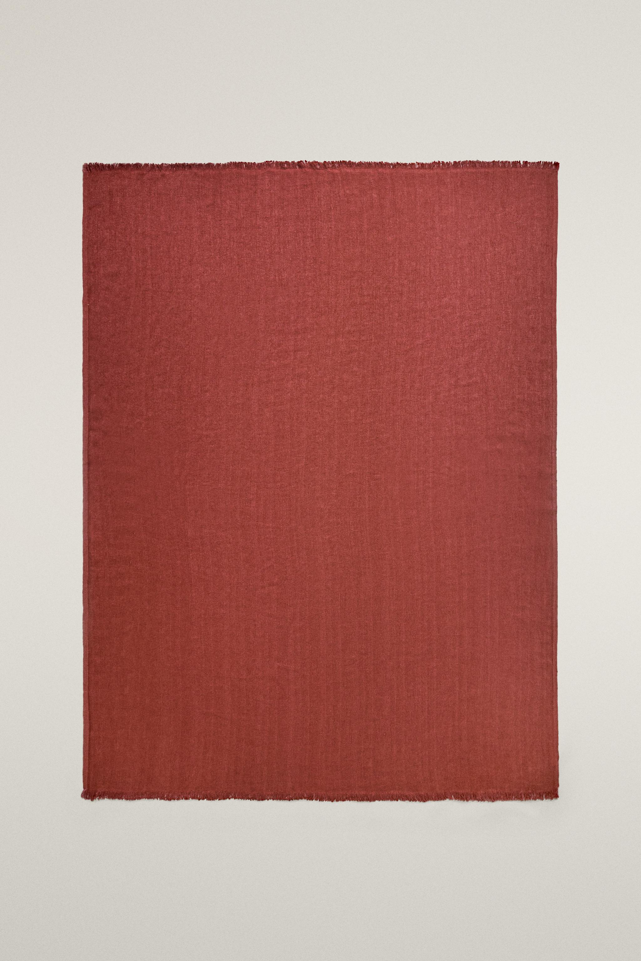COUVERTURE LIN FRANGES