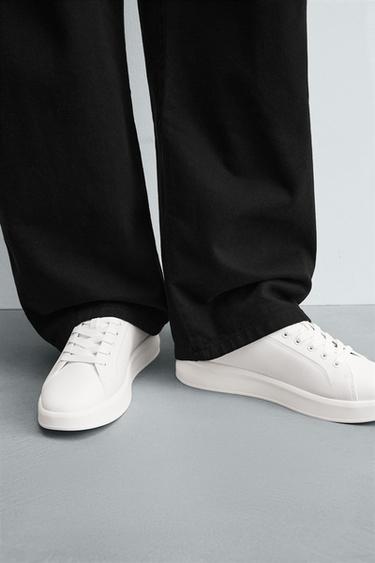 MONOCHROME CHUNKY TRAINERS - White by Zara - Image 2