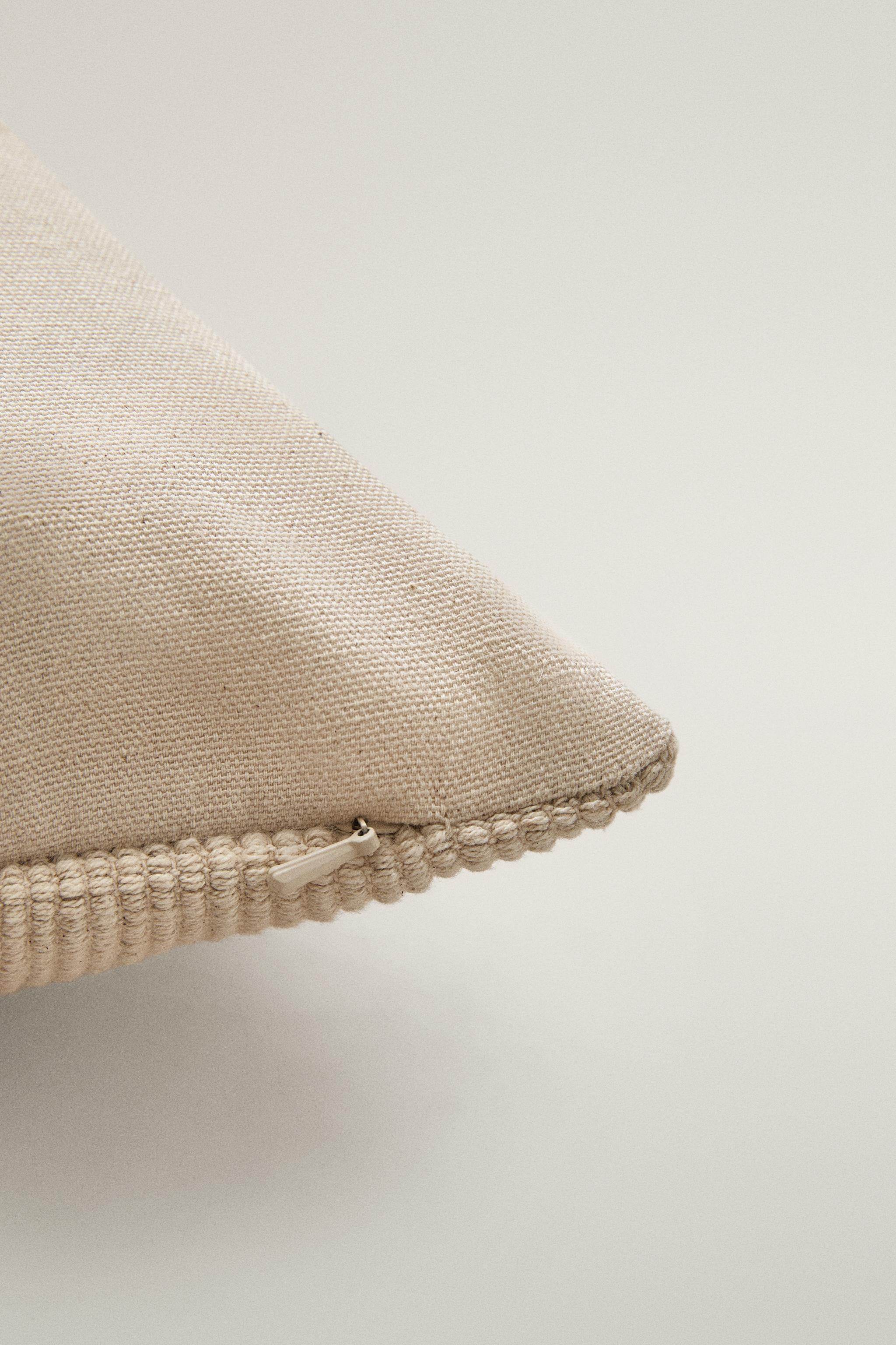 HOUSSE DE COUSSIN DOUBLE LIGNE