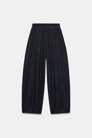 PANTALON BALLON CÔTELÉ SOFT - Gris foncé de Zara - Image 3