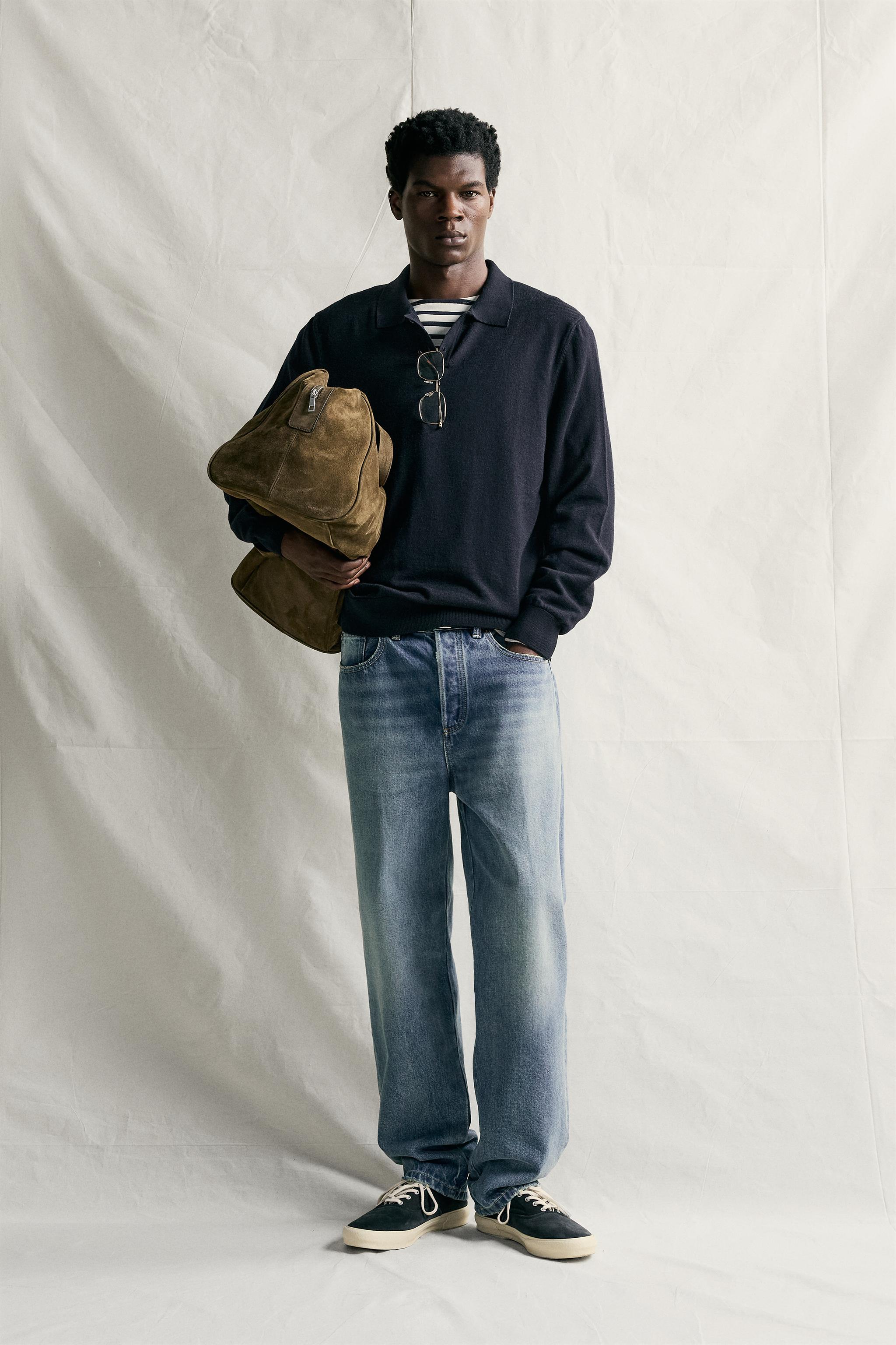 POLO EN MAILLE 100 % LAINE