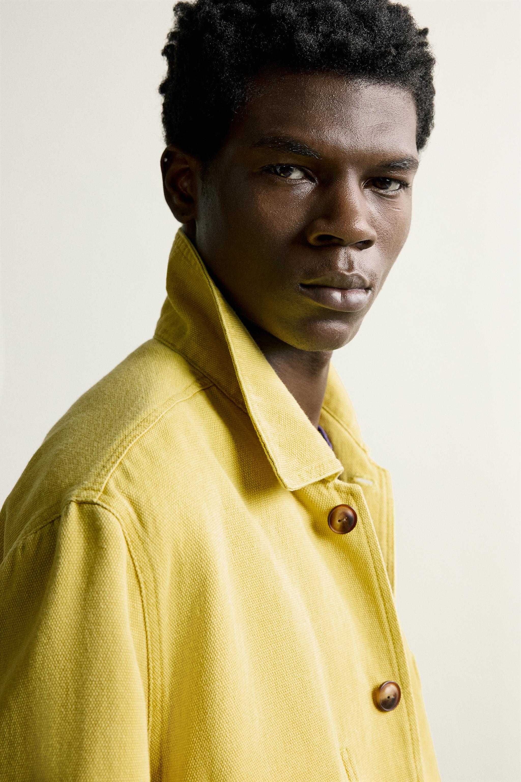 RELAXED-FIT WASHED OVERSHIRT