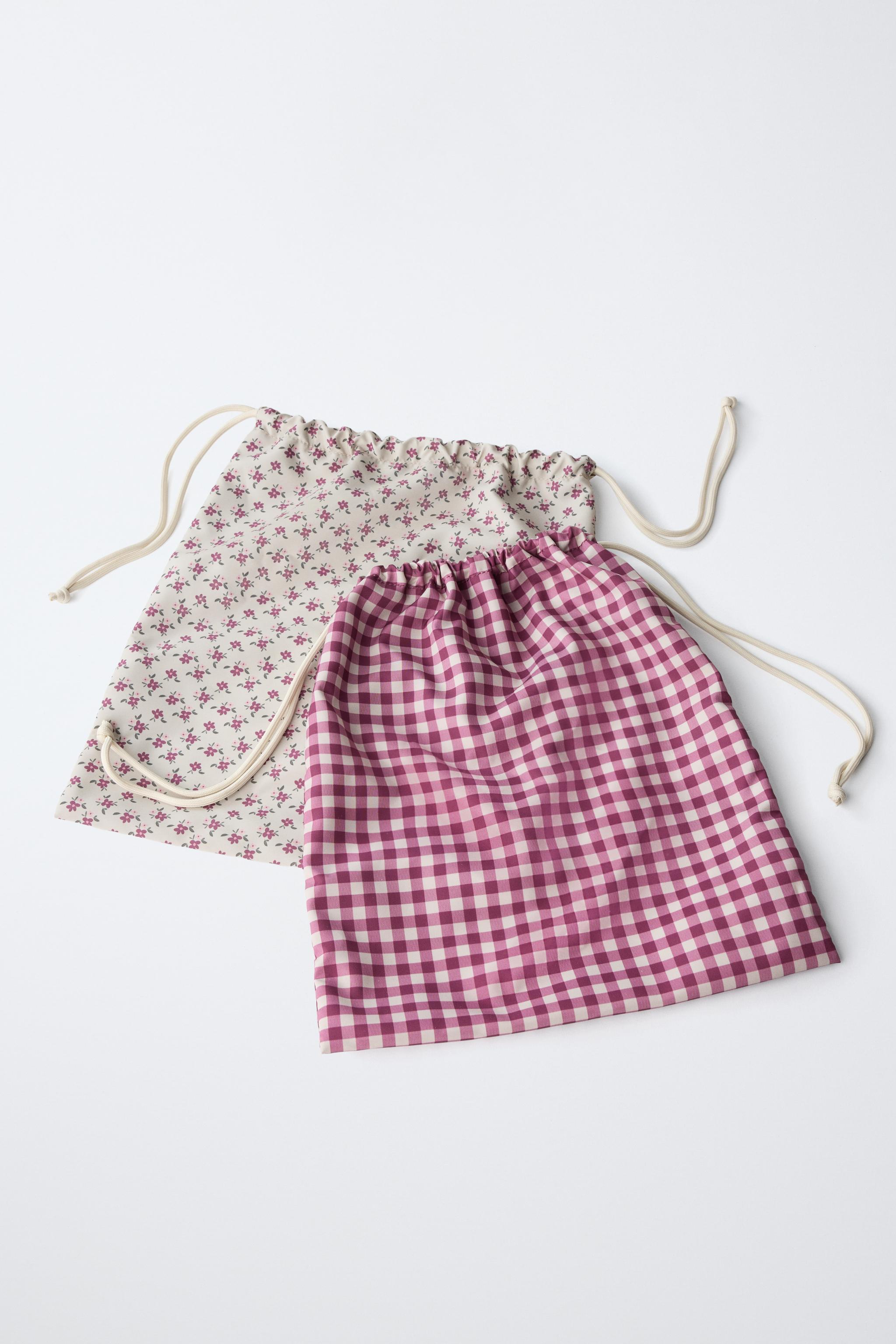 FLORAL BAG SET - Maroon | ZARA United States