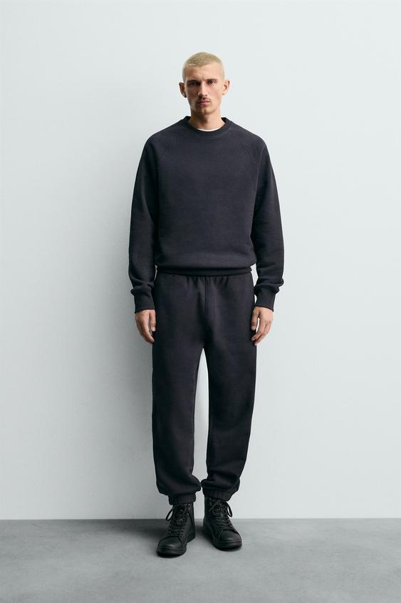 REGULAR FIT JOGGING PANTS WITH PIPING