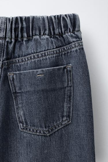 WIDE-LEG JEANS - Blue by Zara