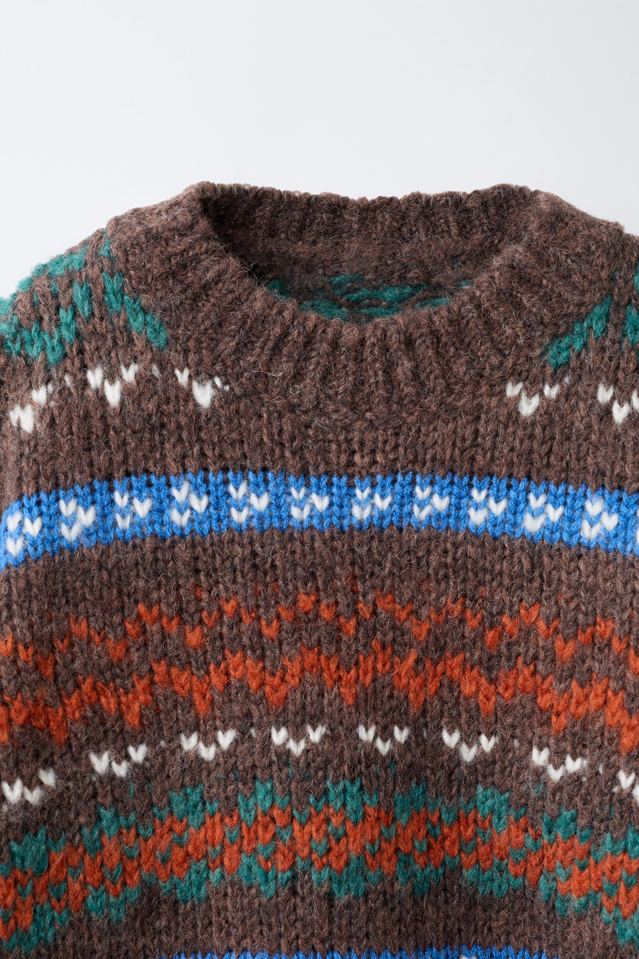 PULL EN MAILLE JACQUARD