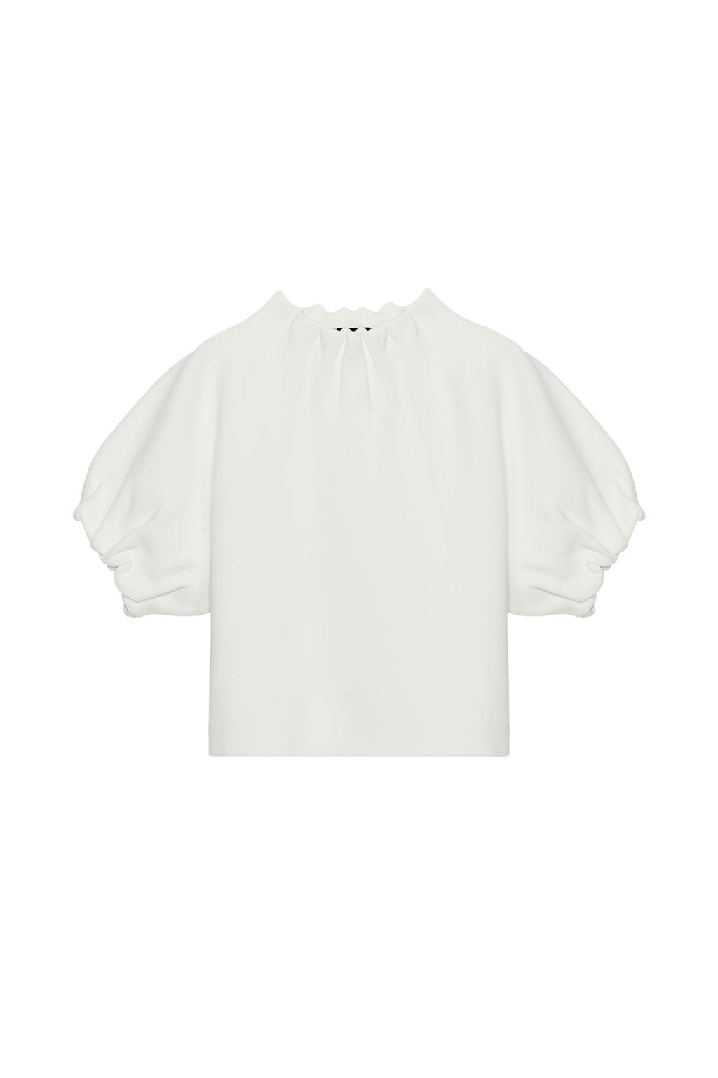 RUCHED KNIT TOP - image 3