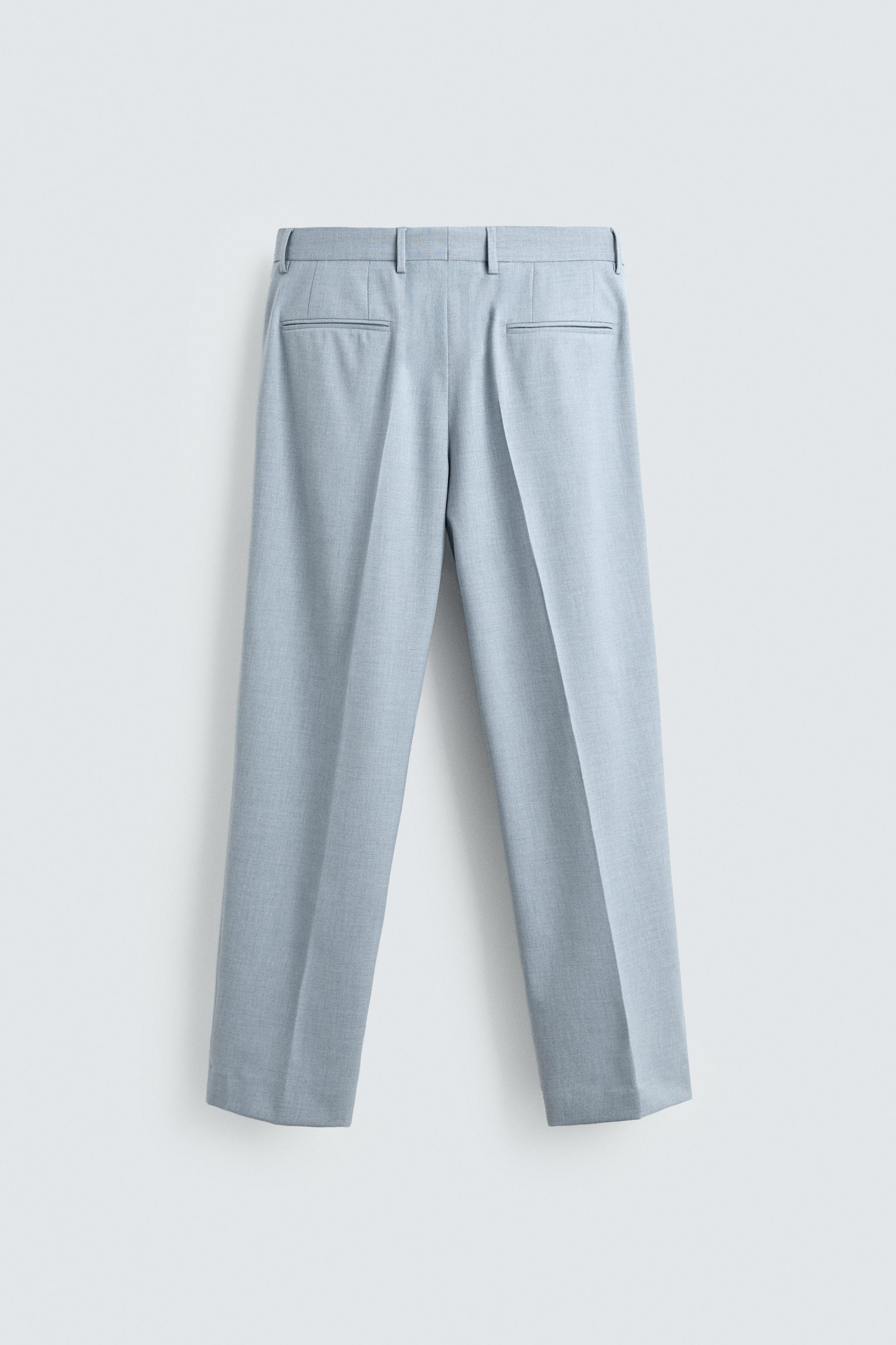 SLIM FIT SUIT PANTS