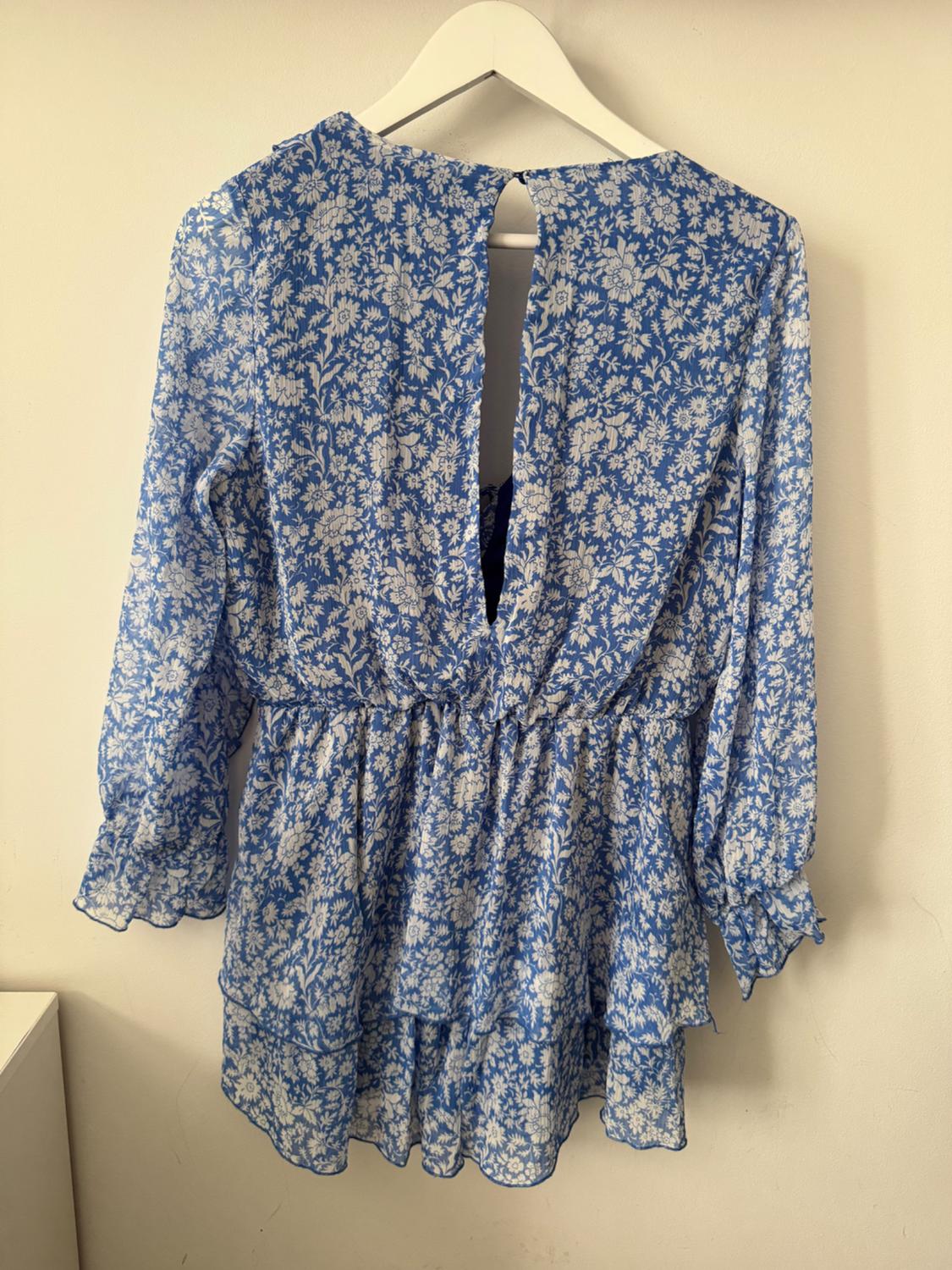 RUFFLED FLORAL PRINT JUMPSUIT - Image 2