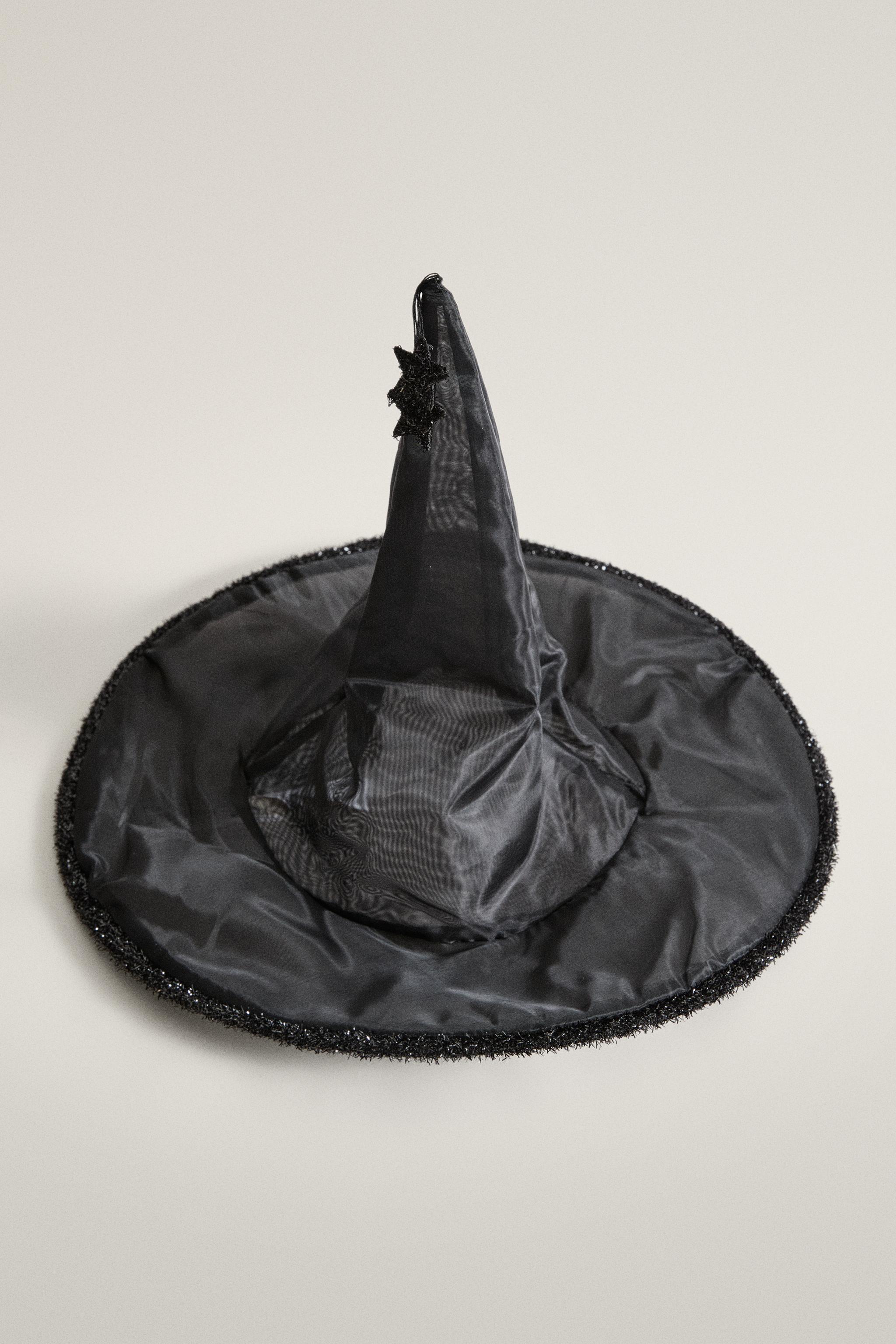CHAPEAU SORCIÈRE ENFANT ÉTOILES HALLOWEEN
