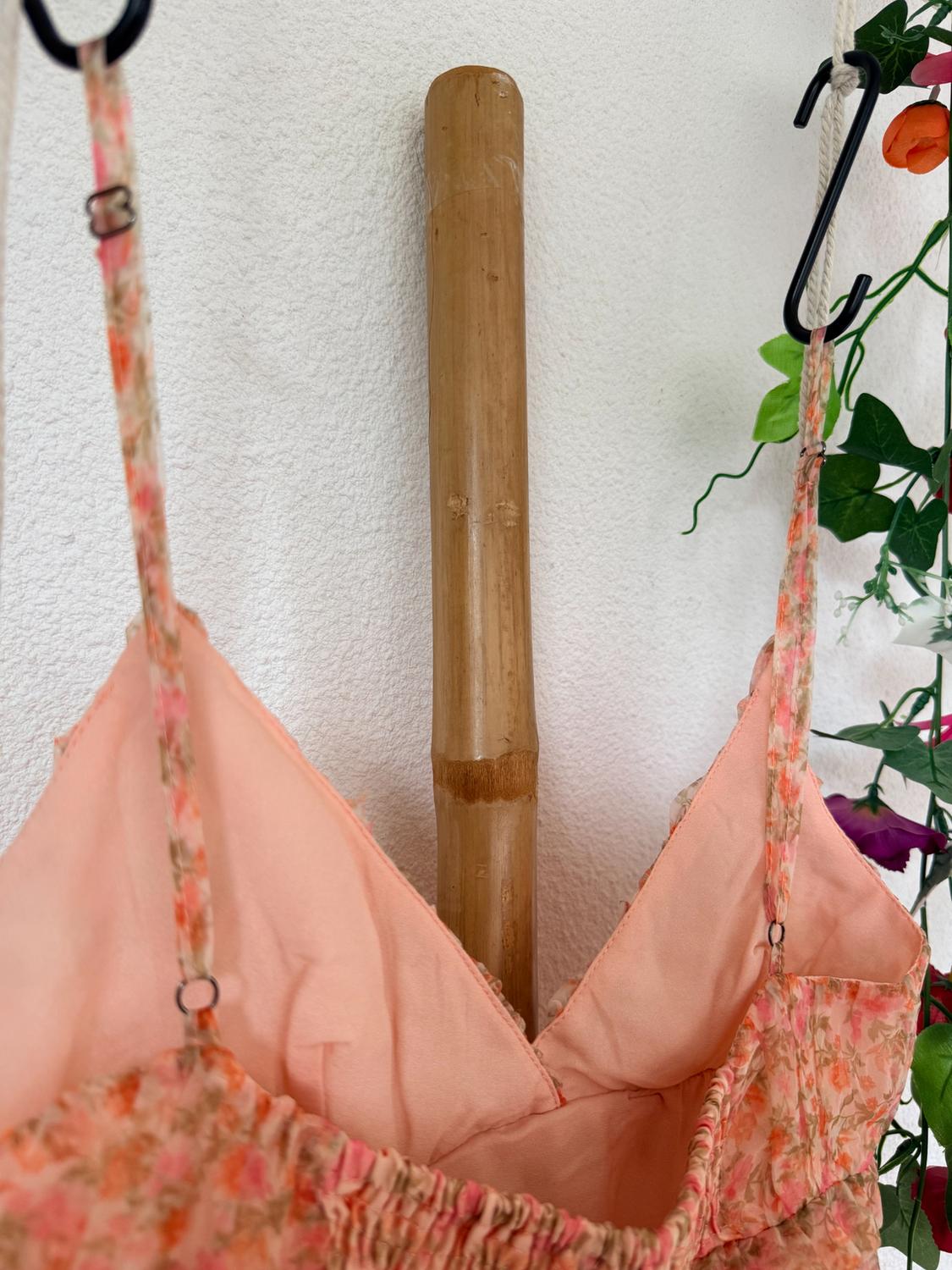 FLORAL ORGANZA DRESS - Image 4