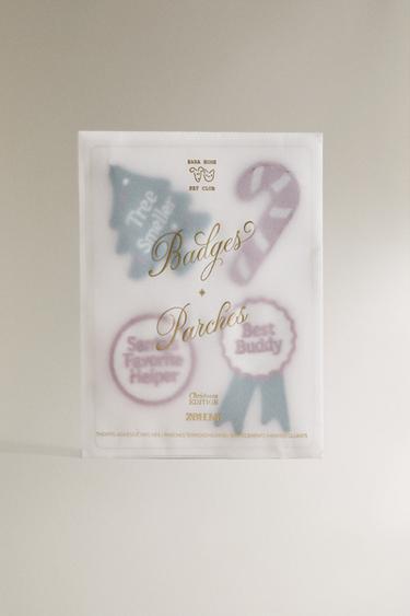 PATCHS THERMOCOLLANTS NOËL (LOT DE 4) - Rouge de Zara - Image 3