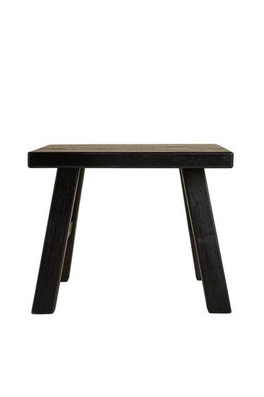 SMALL STOOL - Black by Zara