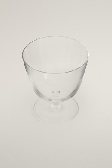 VERRE À VIN CRISTALLIN - Transparent de Zara - Image 1