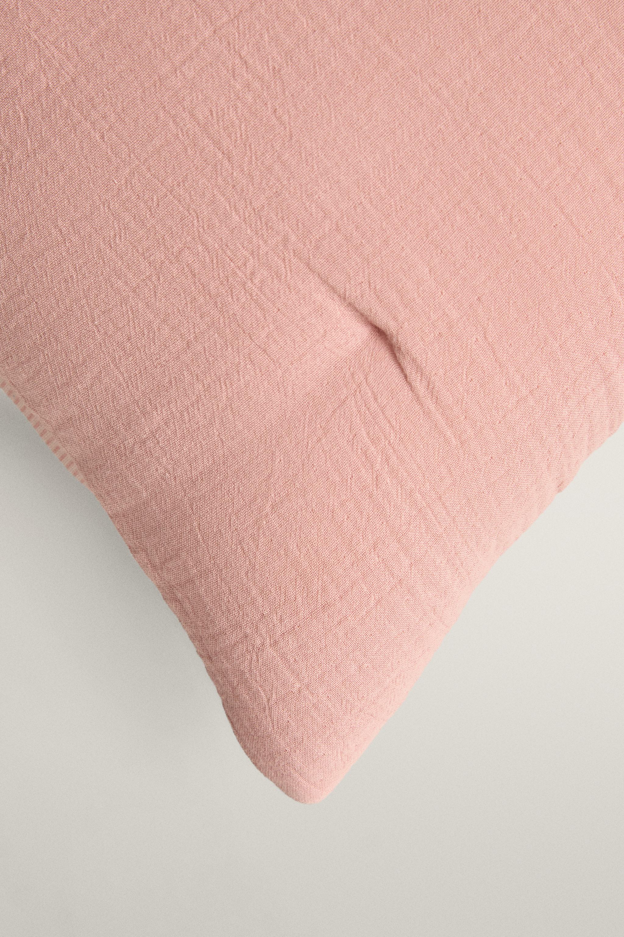 KIDS' CHIFFON THROW PILLOW COVER — Pink