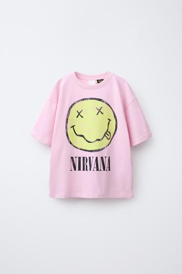 NIRVANA ® PRINT T-SHIRT - Pink by Zara - Image 0