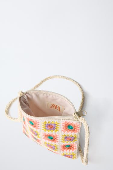 SAC BANDOULIÈRE CROCHET - Rose de Zara - Image 3
