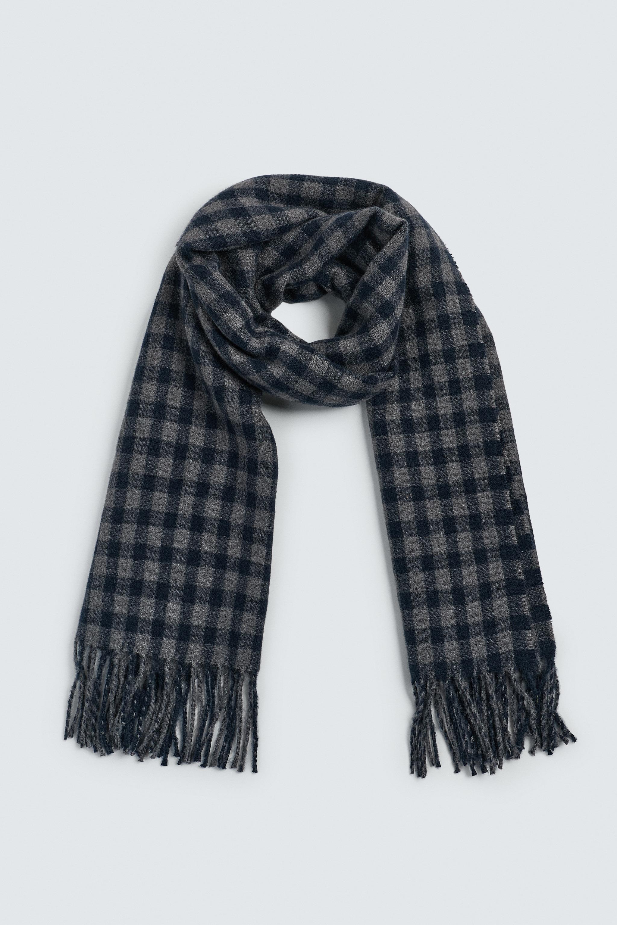 PLAID SCARF