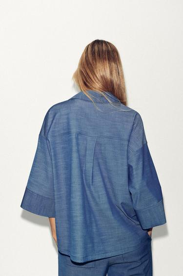 SHIRT AND TROUSERS SET - 591 de Zara - Image 4