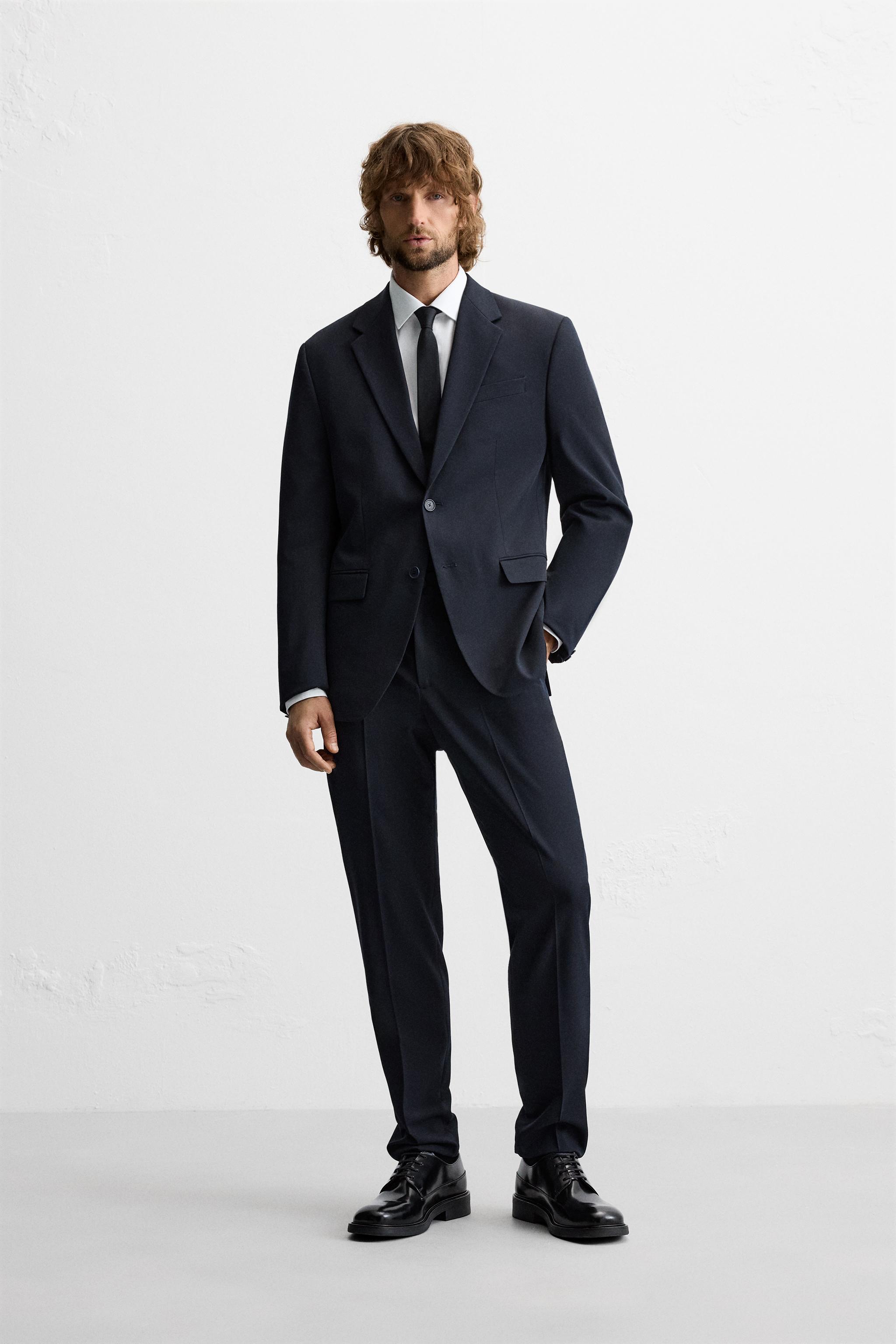 Men s Blue and Navy Blazers Explore our New Arrivals ZARA Canada