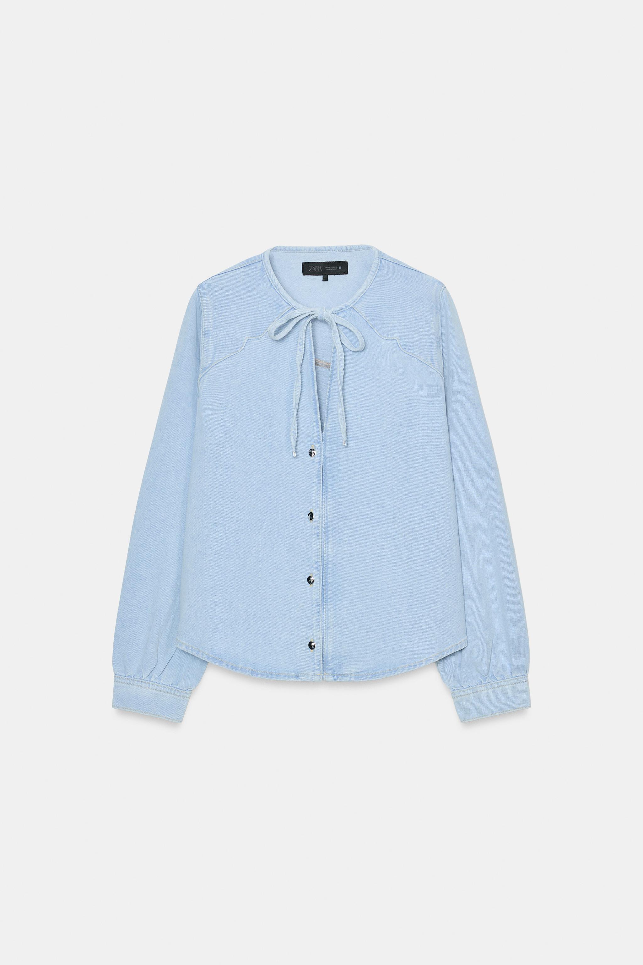 Z1975 TIED DENIM SHIRT