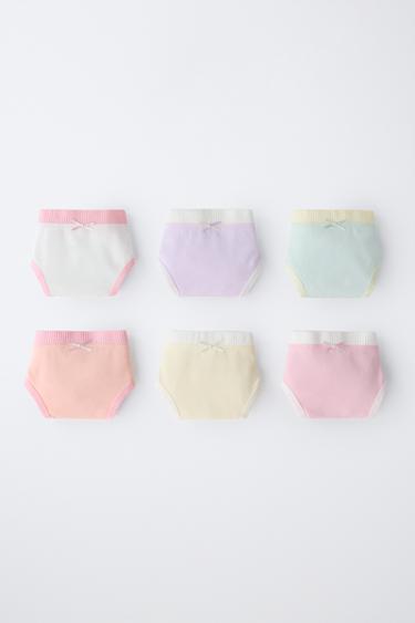 1 1/2-6 YEARS/ SIX-PACK OF CONTRAST BRIEFS - Multicoloured by Zara - Image 0