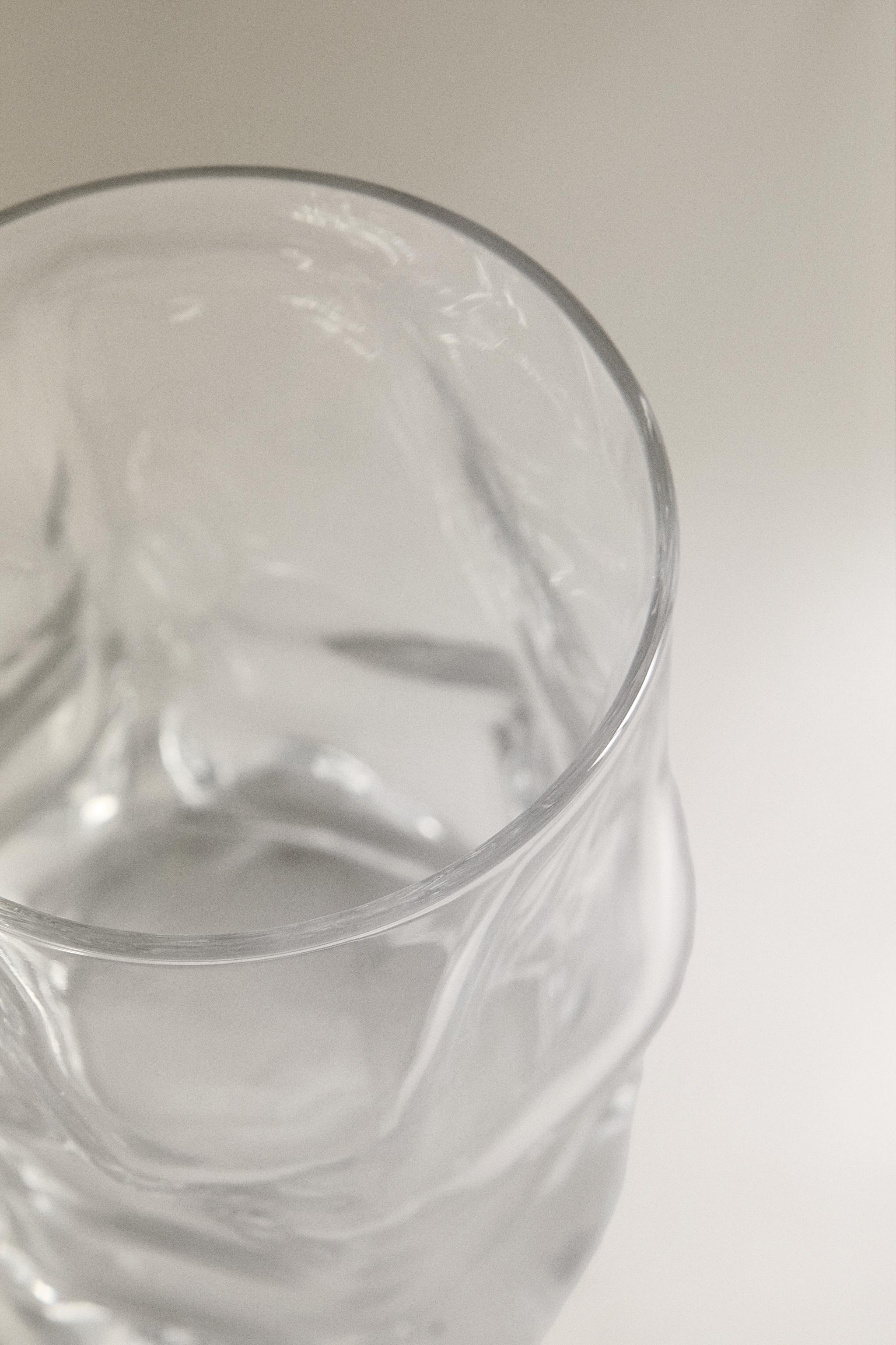 GOBELET VERRE ONDES